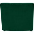 thumbnail image 4 of Meridian Furniture Limitless Fauteuil Modulaire en Velours Vert, 4 of 7