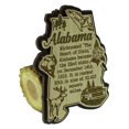 thumbnail image 1 of USA Alabama State Map Wooden Magnet Souvenir Fridge Magnet Gift, 1 of 5
