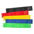 thumbnail image 3 of Resistance Loop Bands Set of 5 Fitness Bands Gymnastic Bands, 3 of 8