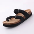 thumbnail image 1 of Comwarm Fashion Mules And Clogs For Women Men Slip-on Cork Footbed Slippers Summer Beach Sandals With Arch Support Comfort Slide, 1 of 7