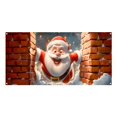 thumbnail image 1 of Bannière de Noël Festive pour Garage de Fête avec Couleurs Vives, Design Festif Parfait pour les Passionnés d'Auto, Garages à Domicile, Suspension Facile, Matériau Durable, 1 of 3