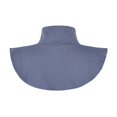 thumbnail image 4 of MesaSe Faux Col pour Femmes Détachable Rayé/uni Col Roulé Hauts à Porter en Extérieur Ou en Chandail Blanc Taille Unique, 4 of 7