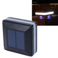 thumbnail image 4 of Post Light, Pillar  Lamp High-brightness Black 52 LEDs  For Corridors For Driveways For Gardens For Villas Warm White+Blue, 4 of 8