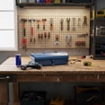 thumbnail image 2 of predolo Metal Toolbox Multi-Purpose Metal Tool Storage Heavy Duty Portable Tool Chest for DIY Enthusiasts, Mechanics, Car, Garage, Job Site, Blue, 280, 2 of 9