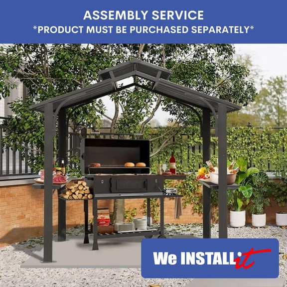Home Installation Service - Grill / BBQ Gazebo Assembly ($500 to $1,000 Regular Priced)