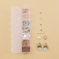 thumbnail image 4 of Earring Findings Kit DIY 7-Compartments Earring Making Charms Earring Components, 4 of 5
