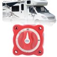 thumbnail image 4 of Battery Cut Off Switch, Battery Disconnect Switch 300A IP66 Waterproof Single Circuit Red Copper  For Marine Boat Yacht, 4 of 8
