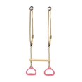 thumbnail image 4 of Lipstore Barre de Trapèze Stable Robuste Balançoire Portable pour Usage Intérieur Extérieur Gym à Domicile Rose, 4 of 8