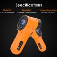 thumbnail image 4 of Handheld -50~550℃ Infrared Thermometer 12:1 Targrt Positioning Non-contact Temperature Meter Color LCD Screen Digital Thermometer, 4 of 9