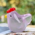thumbnail image 4 of Mini Poule en Résine Lumineuse en Pot pour Mini Jardin Conte Aquarium Fête Décoration de Maison, 4 of 6