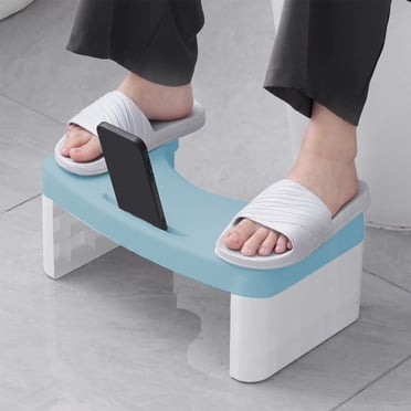 XWSHYW Deals of the Day Clearance Prime Toilet Stool Squatting Poop Stool Bathroom Potty Step Stool Toilet Assistance Steps Step Stool Fits All Toilets Detachable Stackable