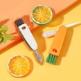 thumbnail image 4 of relayinert Milk Bottle Groove Brush Multifunctional Long-handle Foldable Dust Remover Cleaning Tools Household Kitchen Accessories Gray 1Set, 4 of 6