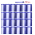 thumbnail image 1 of Mistaha Blue Nylon Magic Tape Cable Ties - 12*200mm, Reusable Straps for Cable Organization and More, 1 of 6