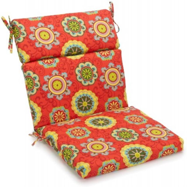 Coussin de Chaise d'Extérieur Carré pour Siège/dossier en Polyester Filé de 22 Po sur 45 Po - Farrington Terrace