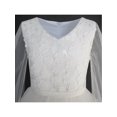 thumbnail image 4 of Robe de Demoiselle d'Honneur pour Fillette, Blanche, Mariage, Concours, 4 Ans, 4 of 7