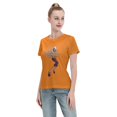 thumbnail image 4 of T-Shirt Basique à Manches Courtes pour Femme une Pièce Robin, 4 of 6