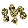 thumbnail image 2 of 7PCS Multi Dimensional Dice Zinc Alloy Dice Entertainment Gambling Playing Dice Set Game Accessories, 2 of 7