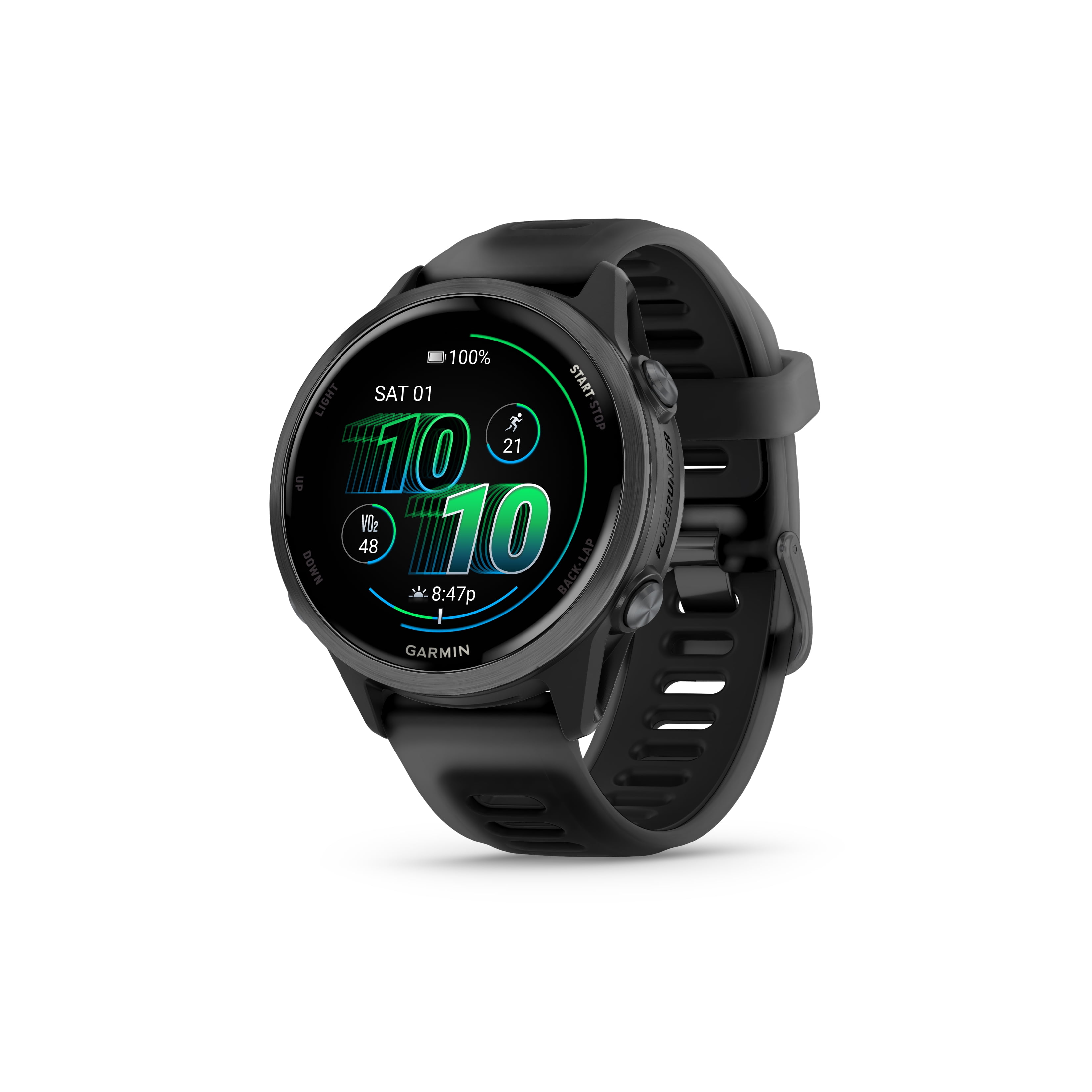 Garmin Forerunner® 570 GPS Smartwatch - 47mm - Slate Grey Aluminum