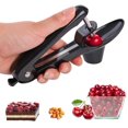 thumbnail image 1 of Cherry Pitter Tool, Olive Pitter, Cherry Pitter Remover, Portable Kitchen Cherry Pitter (Black), 1 of 7