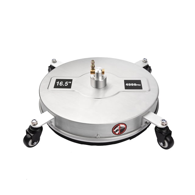 Surface Cleaner,1/4 Inch Quick Pressure Cleaner Quick 3 Wheels Steel Power With 2 Nozzles 2 3 Wheels 2 Pressure Er Stainless Inch Quick 3 Stainless Steel Power Wheels 2 Nozzles With 1/4 Inch Leeofty