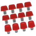 thumbnail image 2 of jinwen 12 Pieces Football Shoe Spikes M6 Rugby Studs for Indoor Competition Outdoor Red, 2 of 9