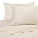 thumbnail image 2 of Linen Store 26-30 inches Extra Fit Deep Pocket Hotel Finish Adjustable Room 1-Piece- Fitted- Sheet Both Pattern Solid/Stripe 500 Thread Count 100% Pima Cotton (King, Solid,Ivory)., 2 of 2