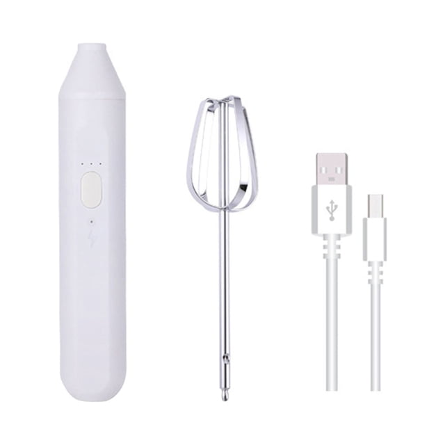 Ggdda Mixer Electric Handheld Electric Egg Beater Cake And Mixer Handheld Milk And Foam Machine Coffee Brewing Blenders for Kitchen Immersion Blender Plastic (Clearance)