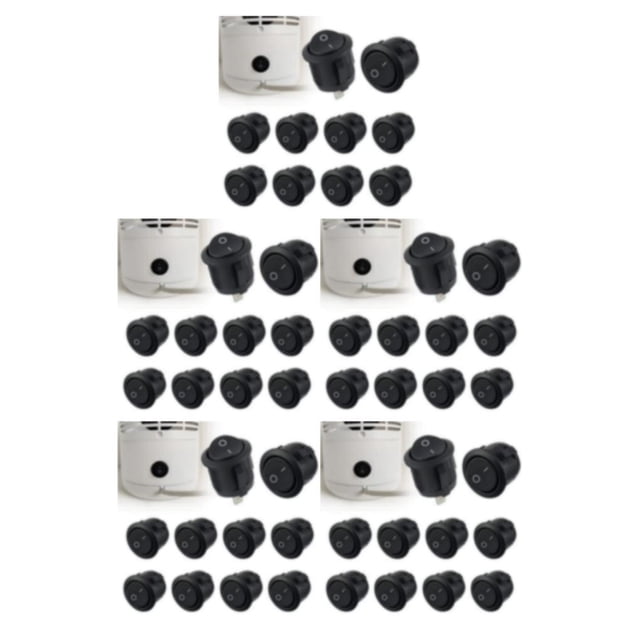 Maytalsory 10piece Safe To Round Toggle Switch With Professional And Precise Easy To Install Rocker Switch 5Set
