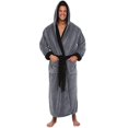 thumbnail image 1 of Intimates Men's Winter Plush Lengthened Shawl Bathrobe Home Clothes Long Sleeved Robe Coat L, 1 of 5
