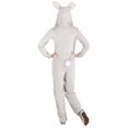thumbnail image 2 of Adult Funny Bunny Onesie Costume, 2 of 2