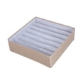 thumbnail image 1 of EGNMCR Closet Organizers and Storage, Storage Trunks & Bag Drawer Underwear Storage Box Dormitory Folding Underwear Sorting Box Wardrobe Storage Cloth Art Sub-packing Box Storage compartment, 1 of 1