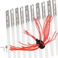 thumbnail image 1 of VEVOR Chimney Sweeping Brush Rotary Chimney Brush 394inch Chimney Brush Rod Kit 10 Rods with Nylon Flexible Rods (10 Rods), 1 of 9