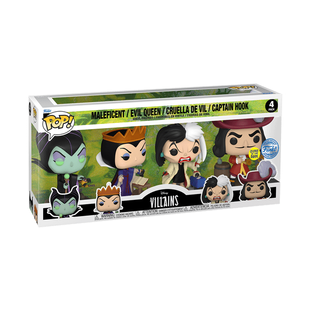 Funko POP Disney: Villains 4PK - Walmart.ca
