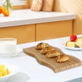 thumbnail image 4 of Vwrxbz Wooden Japanese Desktop Tray Irregular Design Storage Tray for Aromatherapy Snacks Decor, 4 of 8