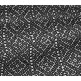 thumbnail image 5 of oneOone Viscose Jersey Fabric Ethnic Geometric Flame Stitch Printed Craft Fabric BTY 60 Inch Wide, 5 of 5
