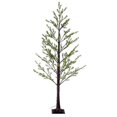 thumbnail image 1 of Vickerman X220670 7 ft. 150 Warm White LED Mini Pine Twig Tree, Green, 1 of 1