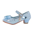 thumbnail image 4 of 2025 Sandals Closed Toe Sandals Heels Wedding Party Shoes Spring Sandals For Sequins Bow For Toddler, 4 of 9