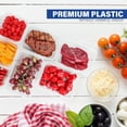 thumbnail image 4 of Stelive 24 pcs Food Storage Container Set, Leak Proof Lunch Boxes, BPA-Free Clear Plastic Storage Containers for Home & Kitchen Organization with Labels & Pen, 4 of 12