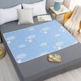 thumbnail image 1 of LSLJS Waterproof and Washable Bed Pads for Adults 59x39" Reusable Incontinence Bed Pads for Women, Elderly & Pet, Nursing Pads Incontinence Protection and Menstrual Use, 1 of 6