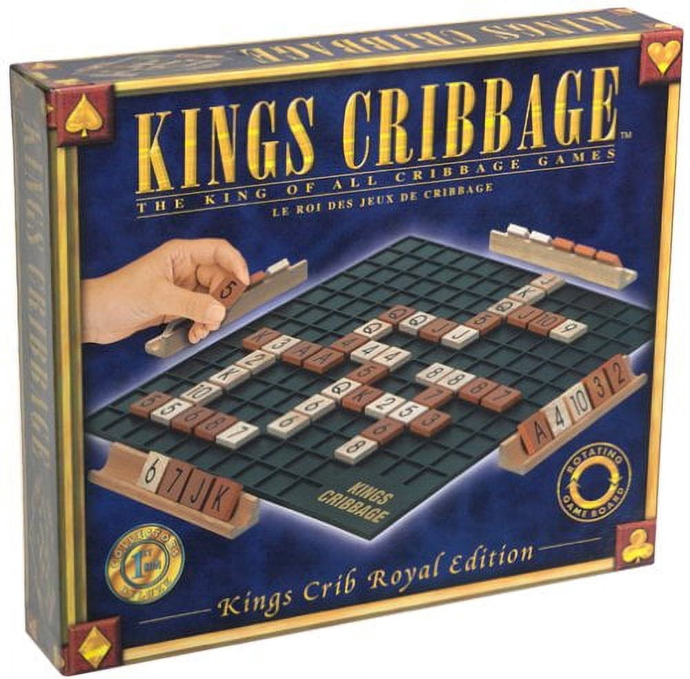 Everest Toys Kings Cribbage The King of All Cribbage Games Board Game