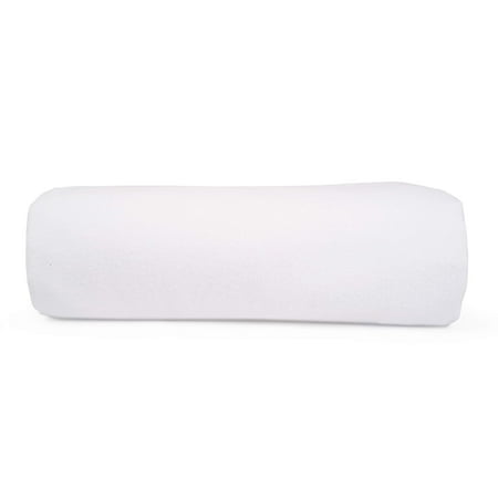 Linteum Textile Cotton Blended Hospital Patient Bath Blanket, Bed Bath Sheet, Twin Blanket Lightweight Sheet Blankets 70x90 in, 1.75 lb. White