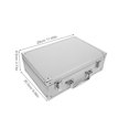 thumbnail image 2 of TAILTOSS Alloy Storage Box Tool Case Silver Outdoor Use 1Pack, 2 of 5