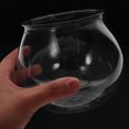 thumbnail image 2 of MasteelfCA 4pcs Mini Plastic Fish Tank Household Goldfish Tank Fish Bowl Aquarium Tank Clear Fish Tank, 2 of 8