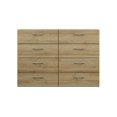 thumbnail image 4 of Living Essentials by Hillsdale Lundy Wood 8-Drawer Dresser, 4 of 9