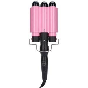 3 Barrel Curling Iron Wand Hair Curler Waver Styling Tool Rose Alliage 110V~240V