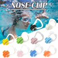 thumbnail image 4 of Clips de Nez en Silicone Doux Réutilisables Confortables pour la Natation Plongée Surf Notre Lot W9 K7J0, 4 of 8