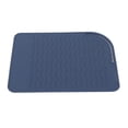 thumbnail image 1 of Heat Insulation Silicone Mat, Larger Size Anti Skid Professional Corrugated Pattern Heat Resistant Silicone Mat  For Curling Stick Blue,Green,Grey, 1 of 8