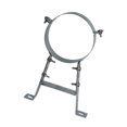 thumbnail image 3 of Tnarru Sangle Murale de Cheminée, Support de Tuyau de Cheminée, Pince de Doublure de Conduit, Sangle Murale Ronde B pour Évent, Support de Tuyau pour la Maison, Extérieur, Intérieur, Fixation Dia 18cm, 3 of 8