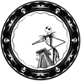 thumbnail image 1 of Disney The Nightmare Before Christmas 10-Inch Melamine Dinner Plate, 1 of 4