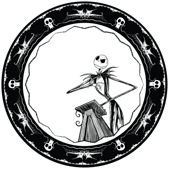 Disney The Nightmare Before Christmas 10-Inch Melamine Dinner Plate